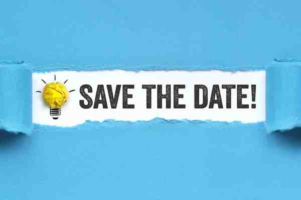 Save the date!